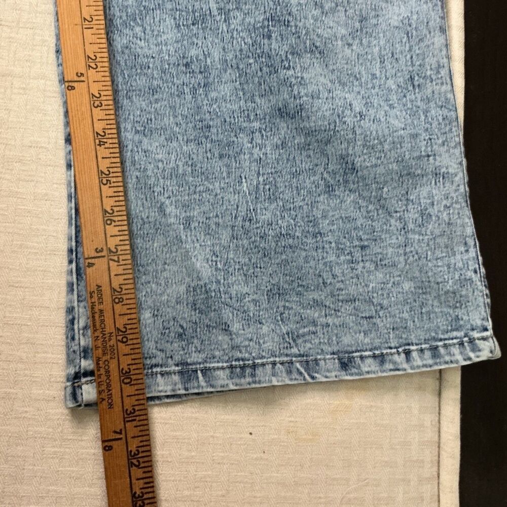 TRTR Women's Size 16 Cargo Wide Leg Relaxed Fit Baggy Acid Wash Denim Jeans - Picture 7 of 12
